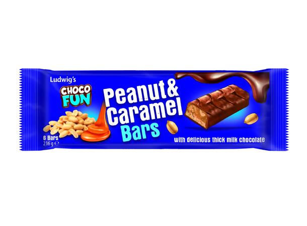 Chocofun Peanut & Caramel 6x36g 216g 