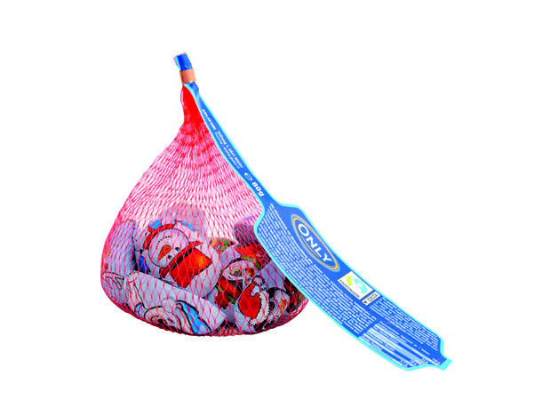 Christmas figures milk chocolate with milk cream filling 80g 1x24 