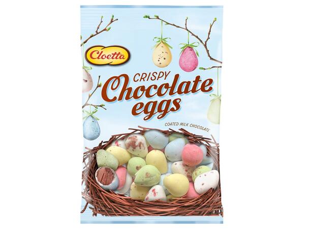 Cloetta Crispy Choco Eggs 110g 1x24 