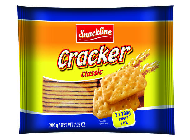 Cracker classic - salt 200g (2x100g) 1x16 