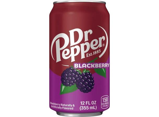 Dr Pepper Blackberry 355 ML 1x12 
