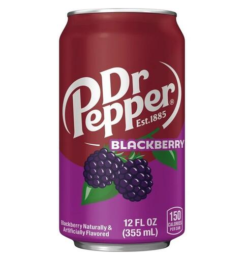 Dr Pepper Blackberry 355mlL 1x12