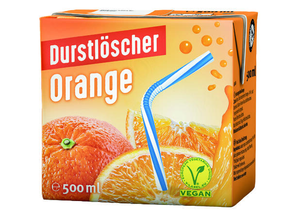 Durstlöscher Erfrischungsgetränk Orange 500ml 1x12 