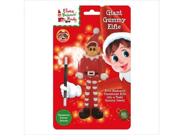 Elves Behaving Badly Giant Gummy Elfie 80g 1x12 