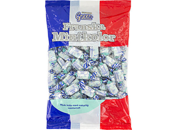 Franska Mintkolor 0,6kg - 85 kr/kg 