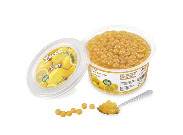 Fruit Pearls Lemon 450g Cups 1x12 