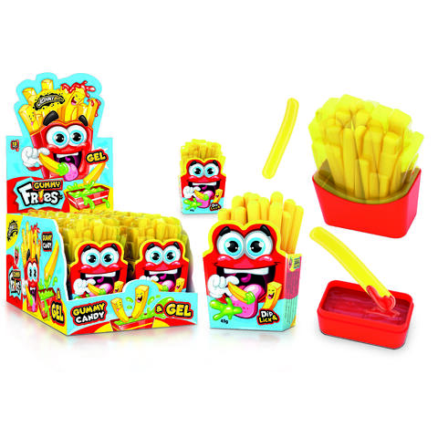 Gummy Fries 1x12 45g Johny Bee