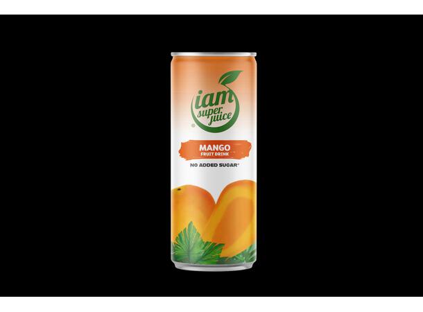 I am Superjuice Mango 330ml 1x12 