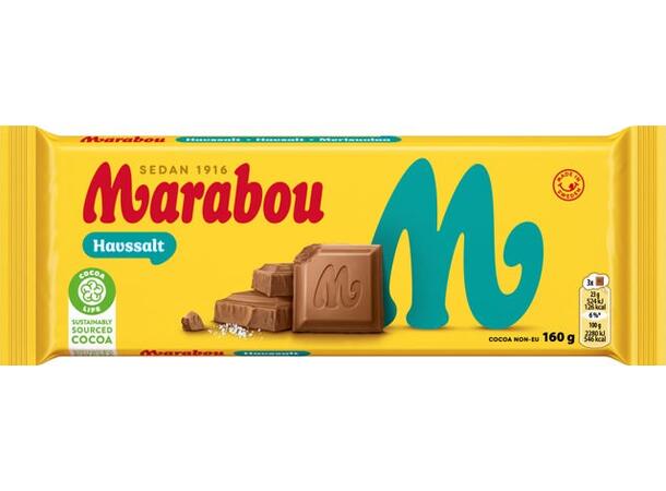 Marabou Havssalt 160g 1x16 