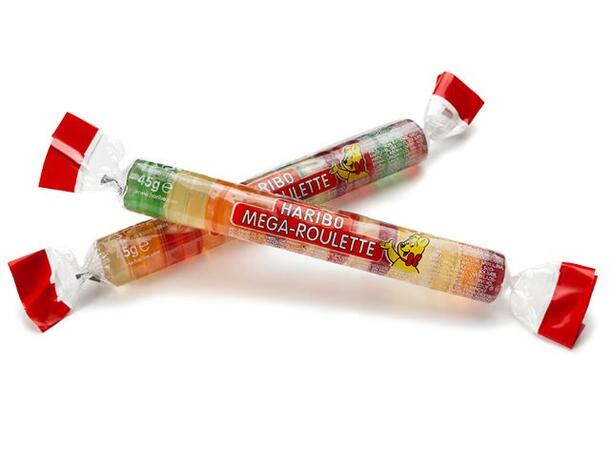Mega Roulette Fruit 45g 1x40 