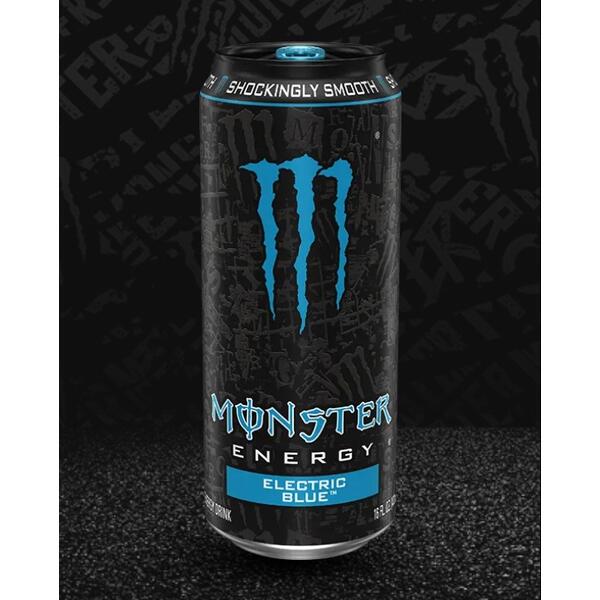 Monster Black Label Electric Blue 1X24 473ML