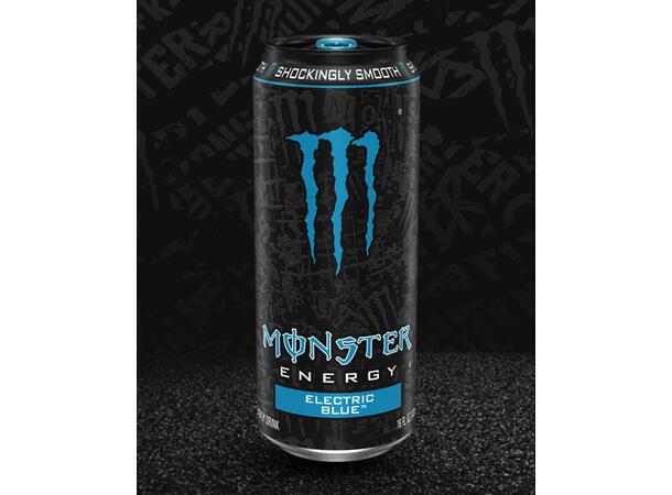 Monster Black Label Electric Blue 1X24 473ML 