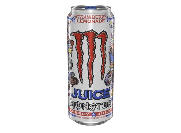 Monster Energy Juice Strawberry Lemonade 16 fl Oz 1x24 