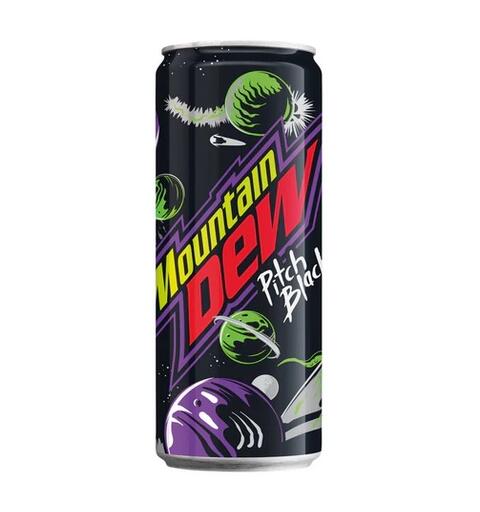 Mountain Dew Pitch Black 330ml 1x24