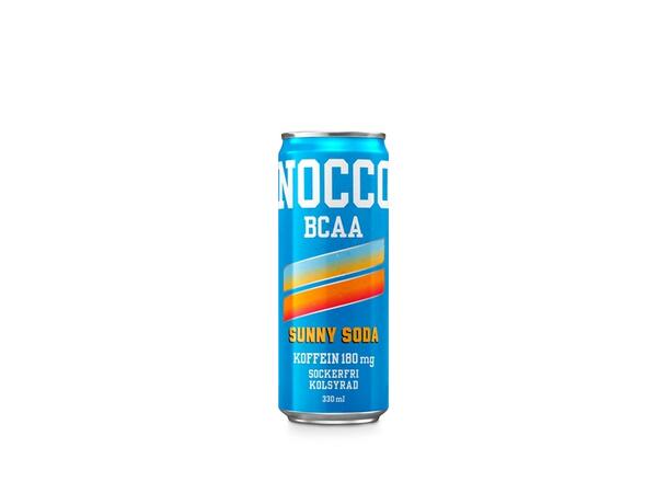 NOCCO SUNNY SODA 33CL 1x24 Sukkerfri 