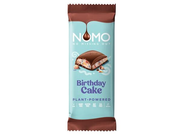 NOMO Birthday Cake XL Bar 127g 1x12 
