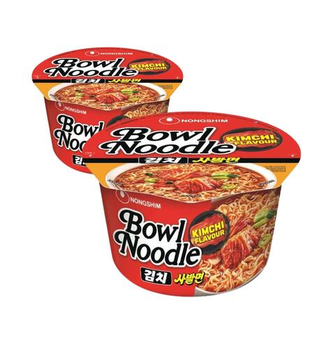 Nongshim Bowl Noodle Kimchi 12x100g 12x100g