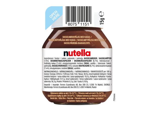 Nutella 15g 1x120 