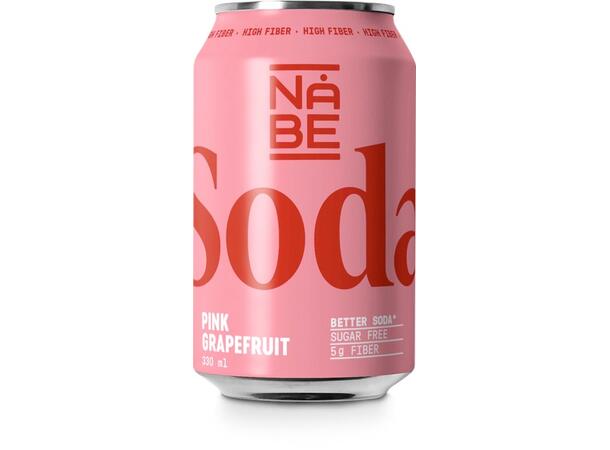 Nåbe Pink Grapefruit 33cl 1X12 Sugar Free 