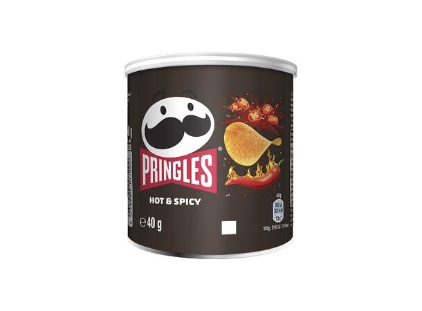 PRINGLES HOT N SPICY 40G 1x12 