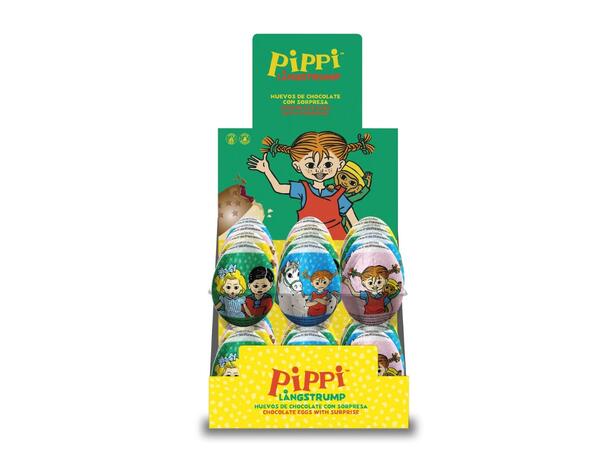 Pippi Långstrump Chokladägg 20g 1x24 