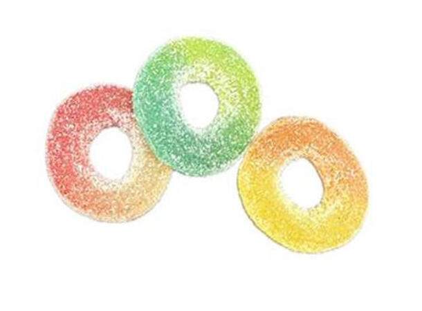 Regnbågsringar 2kg - 96 kr/kg 