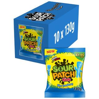 Sour Patch Kids Blue Raspberry Candy 130g 1x10