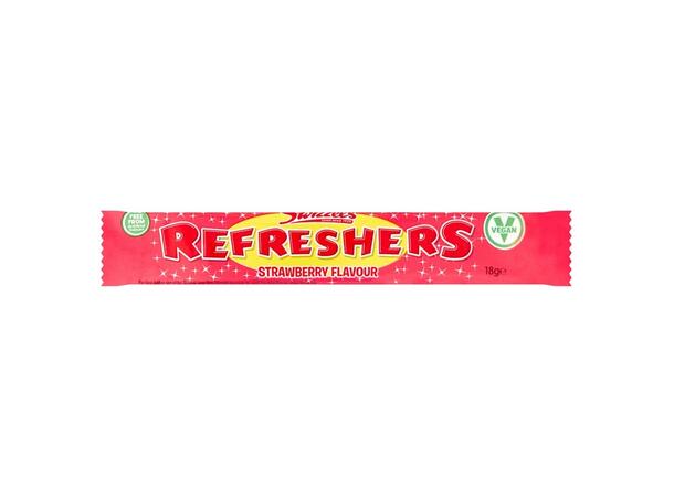 Swizzels Refreshers Strawberry Flavour Chew Bar 18g 1x60 