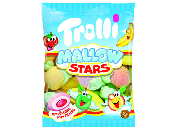 Trolli Mallow Stars 8x150g 