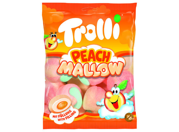 Trolli Peach Mallows filled 8x150g 