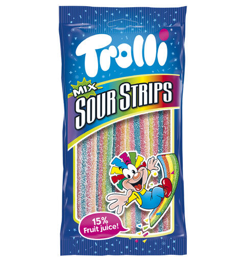 Trolli Sour Strips Mix 24x85g