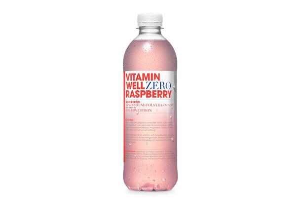 Vitamin Well Zero Raspberry 50cl 1x12 