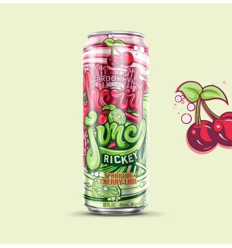 Arizona Cherry Lime Rickey - 24 cans / 22 oz