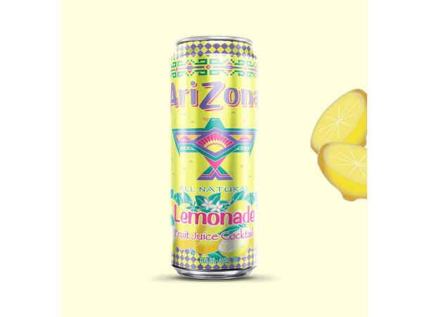 Arizona Lemonade Fruit Juice Cocktail - 24 cans / 22 oz 