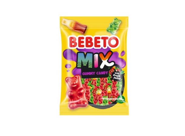 Bebeto Mix Jelly Gum 80g 1x12 