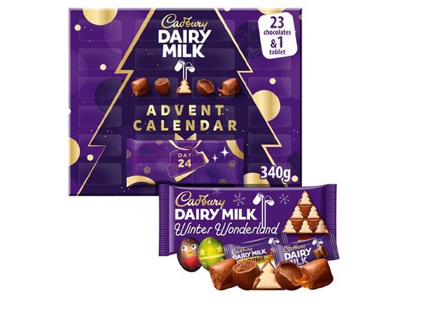 CADBURY ADULT ADVENT CALENDAR 348G 1X6 
