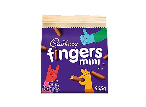 Cadbury Mini Fingers 96g 1x8 