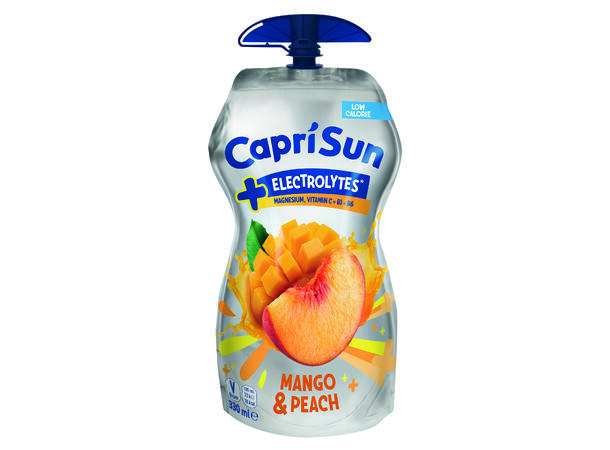 Capri-sun Mango & Peach +Electrolytes 330ml 1x15 