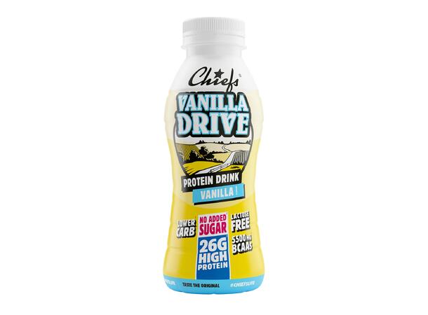 Chiefs Protein Milk Drink Vanilla Drive 8x330 ml EU 