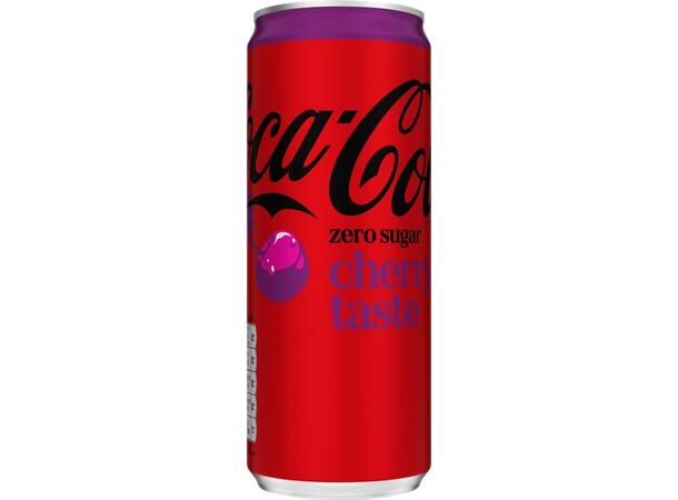 Coca-Cola Zero Cherry Taste 33cl 1x20 Zero Sugar 