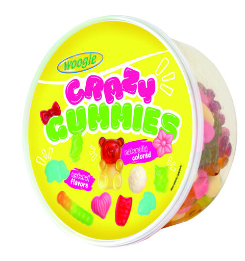 Crazy Gummies Fruit Gummies 1kg 1x6
