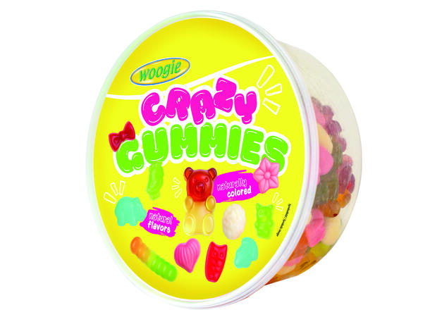 Crazy Gummies Fruit Gummies 1kg 1x6 