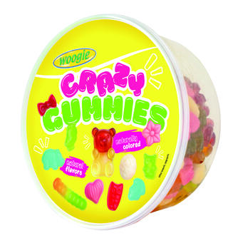 Crazy Gummies fruit gummies 1kg 1x6