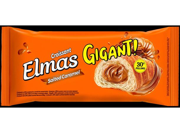 Croissant Elmas Gigant Salted Caramel 160G 1x12 