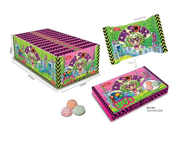 Dr. Sour - Ufo's - 12 pcs./display 