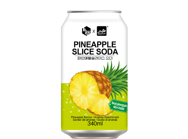 Fruit.B x Tropical Pineapple Slice Drink 340ml 1x24 