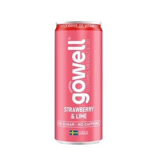 Gowell Jordgubb Lime 33cl 1x24
