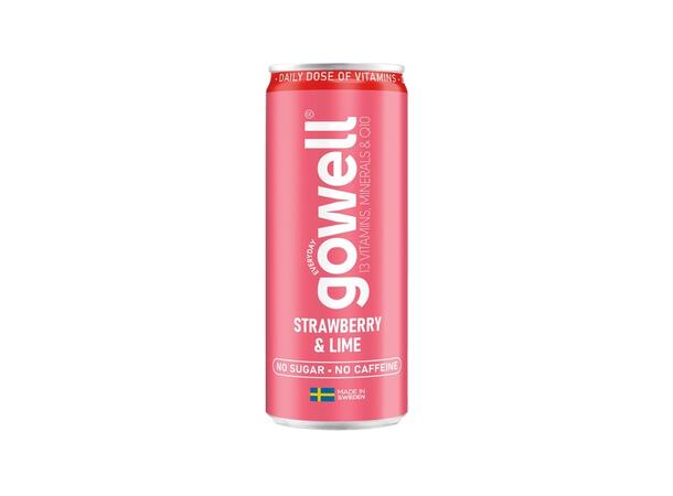 Gowell Jordgubb Lime 33cl 1x24 