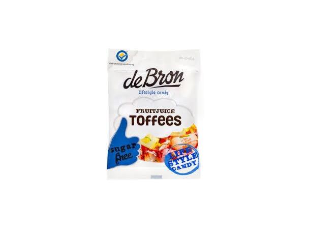 Gräddkola Frukt Sockerfri 90g 1x12 
