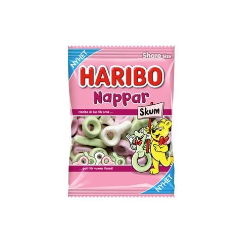 Haribo Nappar Skum 120g 1X12